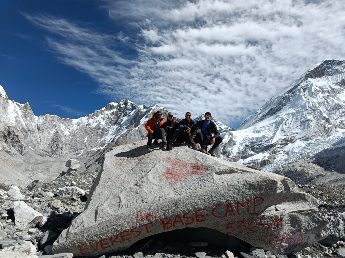 Everest Base Camp trekking in Spring