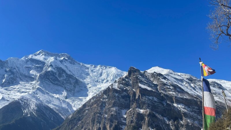 View during Annapurna Circuit Trek
