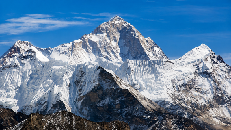 Three pass - View from kongmala pass - Everest High Passes Trek | 17 Days Three Pass Trek