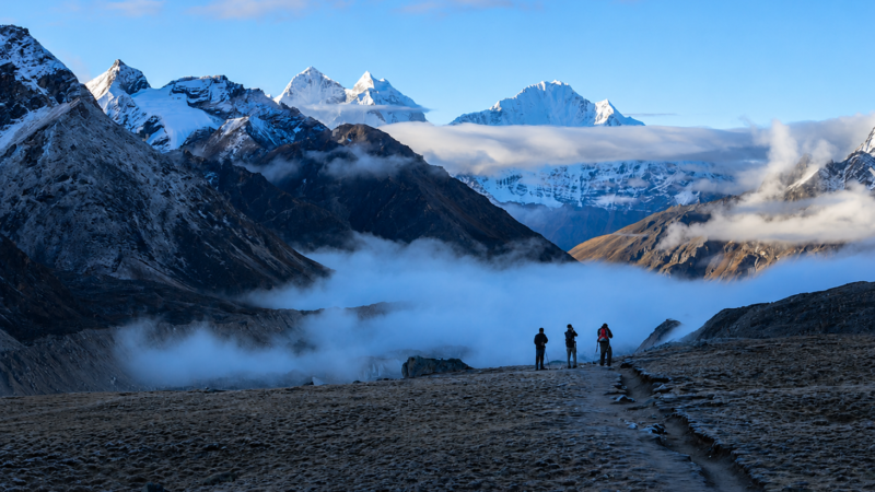 three pass - 360 view - Everest High Passes Trek | 17 Days Three Pass Trek