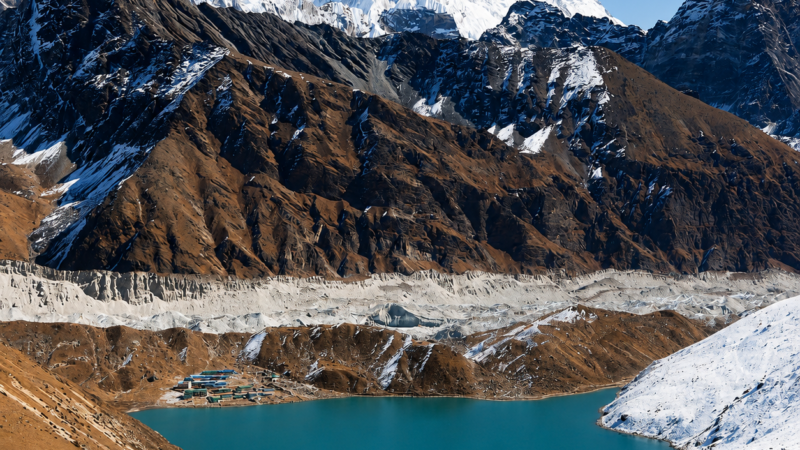 three pass - view from renjolaa - Everest High Passes Trek | 17 Days Three Pass Trek