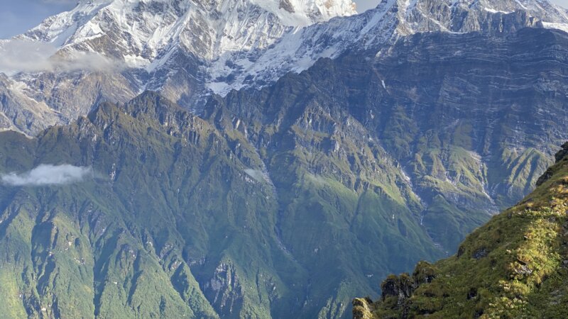 view from MBC - Mardi Himal Trek