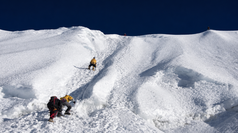 Island peak ranges - Island Peak Climbing 15 Days Itinerary