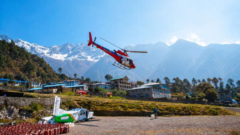 ebc heli lukla - Everest Base Camp Helicopter Tour