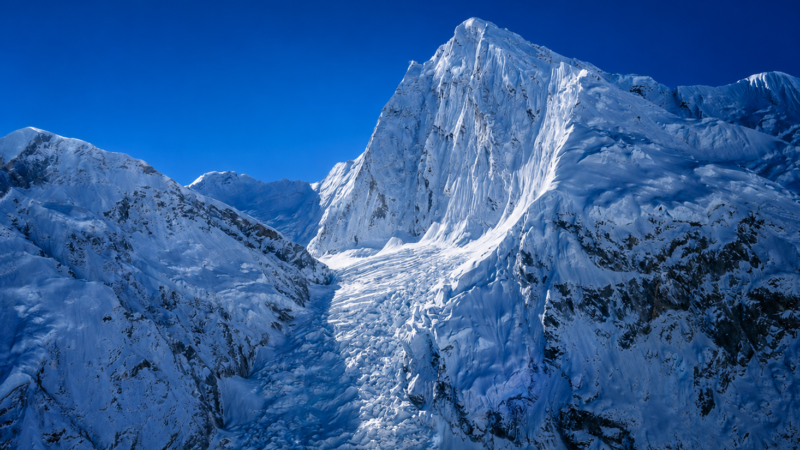 ebc heli view - Everest Base Camp Helicopter Tour