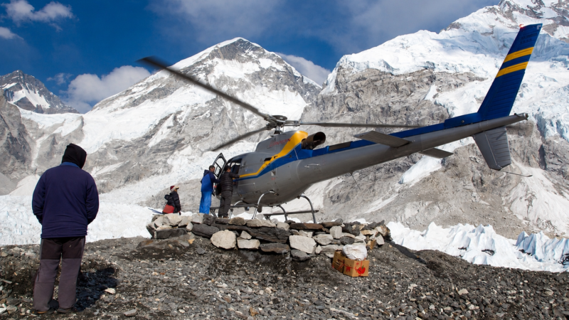 Everest Base Camp Helicopter Tour