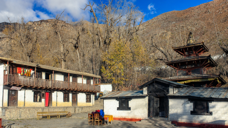 muktinath temple - Muktinath Helicopter Tour