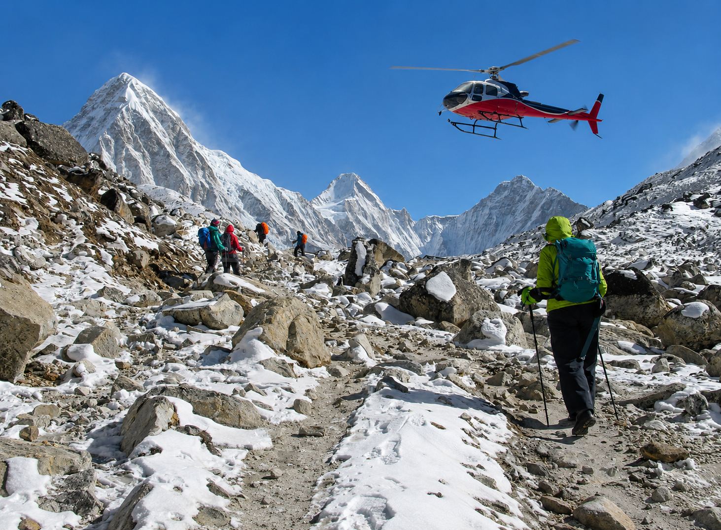 Everest Base Camp Trek with Helicopter Return