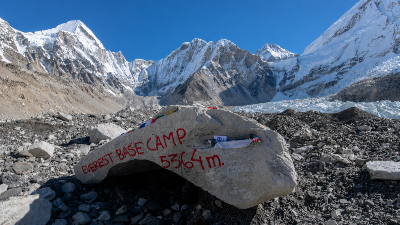 everest base camp view - Everest Base Camp Trek with Helicopter Return